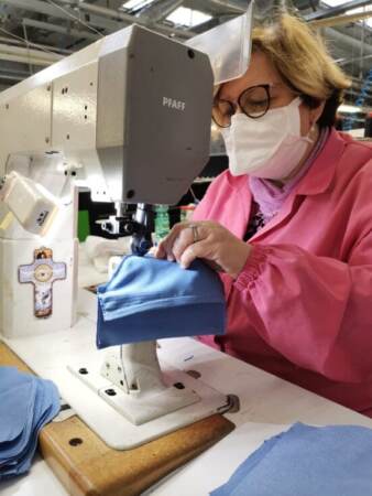 Fabi produziert Atemschutzmasken