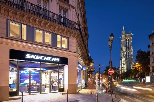 Skechers-Flagship-Store in der Pariser Rue de Rivoli