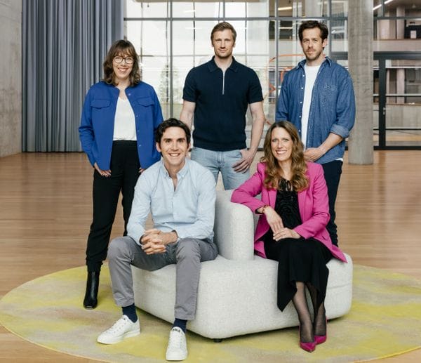 Das Zalando-Management (von links): Dr. Astrid Arndt, David Schröder, David Schneider, Dr. Sandra Dembeck und Robert Gentz