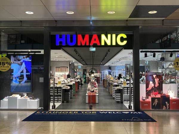 Die neue Humanic-Filiale in Karlsruhe