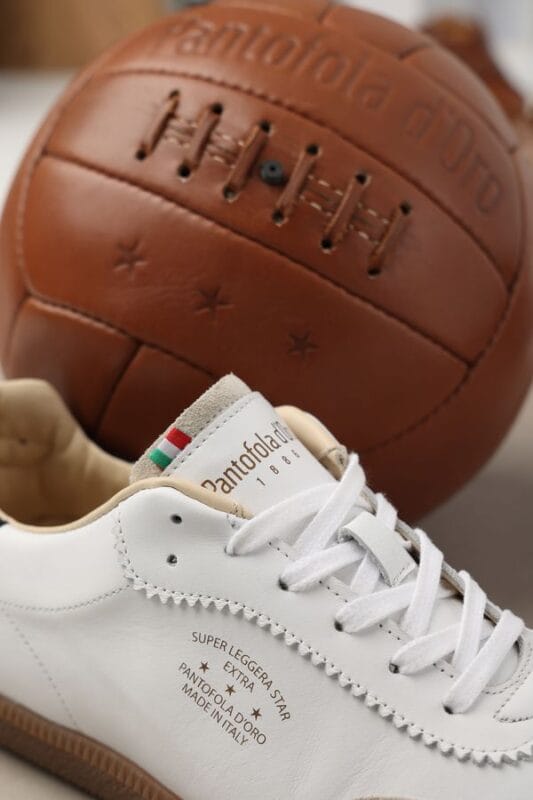 Pantofolo d'Oro war zunächst für Fußballschuhe bekannt.