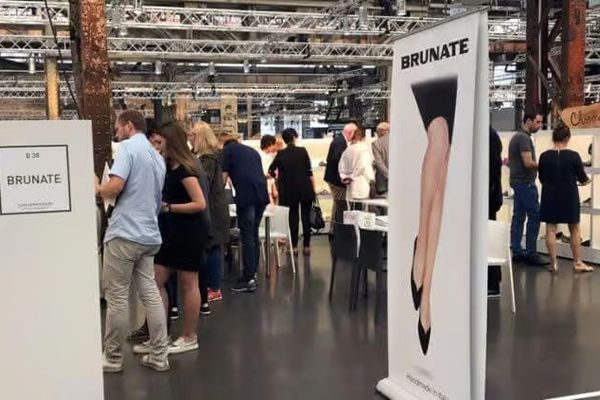 Brunate-Stand auf der Shoes Düsseldorf