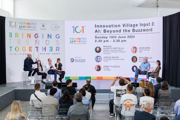 Innovation Village auf der letzten Expo Riva Schuh im Juni 2024