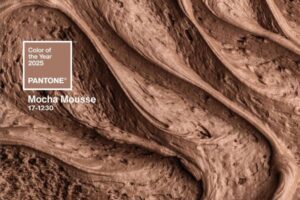 Die Pantone-Farbe des Jahres 2025: Mocha Mousse