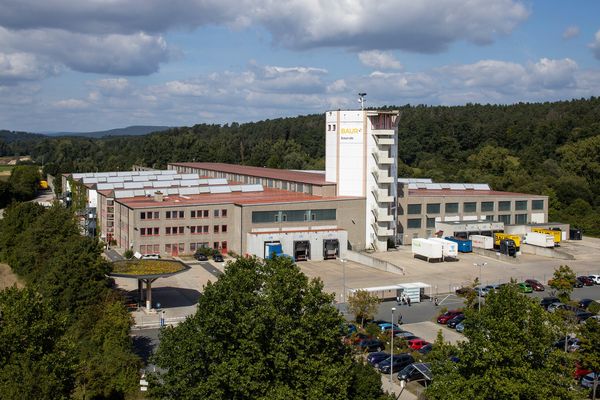 Der Logistikstandort der Baur-Tochter BFS im fränkischen Weismain wird aufgegeben. (Foto: Baur)