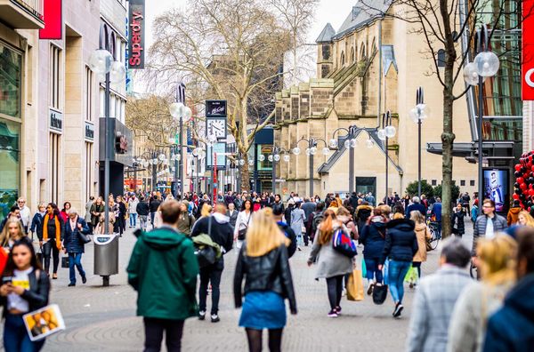 2024 kamen 1,5 Prozent mehr Passanten in die Citys als im Vorjahr. (Foto: highstreet.com)