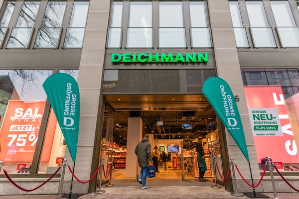 Der neue Deichmann-Flagship-Store in der Kölner Schildergasse