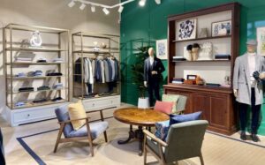 Der neue Showroom von Hackett London in München