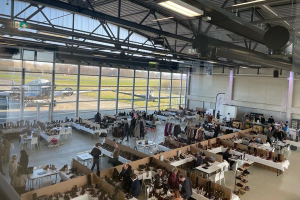 Der Junker Hangar auf dem Flughafen Mönchengladbach ist erneut Schauplatz des Trend Days.