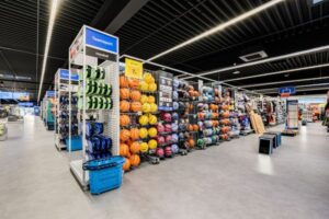 Blick in eine Decathlon-Filiale