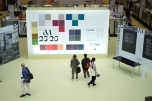Blick in die Messehalle