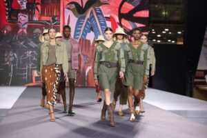 Ausschnitt aus der Fashion Show