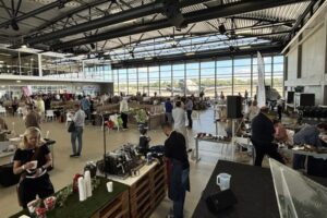 Blick in den Hangar