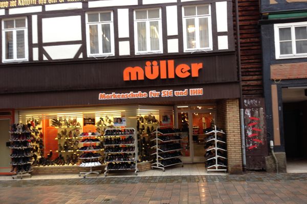 Das Schuhhaus Müller in Hameln