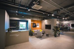 Blick in den Showroom