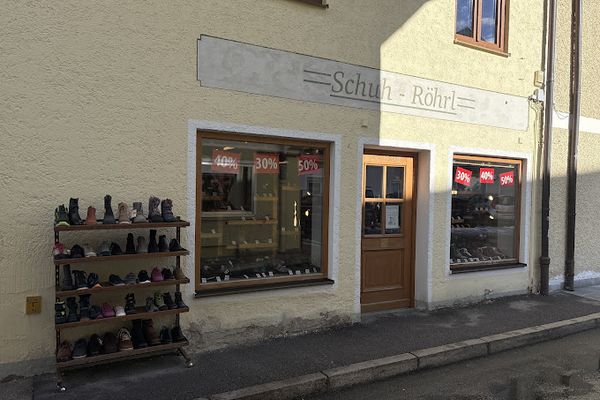 Das Schuhgeschäft Röhrl in Miesbach
