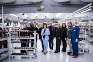 Die Teilnehmer des Branchendialogs mit der rheinland-pfälzischen Wirtschaftsministerin Daniela Schmitt (Mitte)