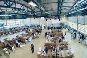 Hangar des Flughafens Mönchengladbach