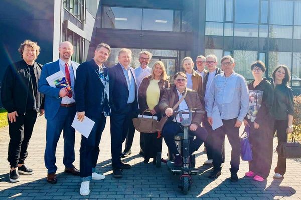 Die Teilnehmer am ColourClub Meeting bei FinnComfort in Haßfurt