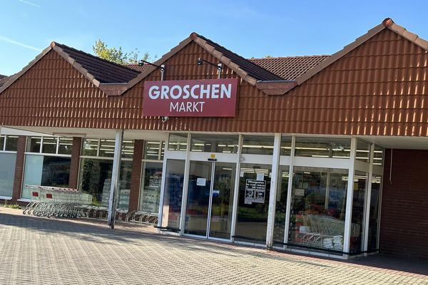 Groschen Markt in Leuna