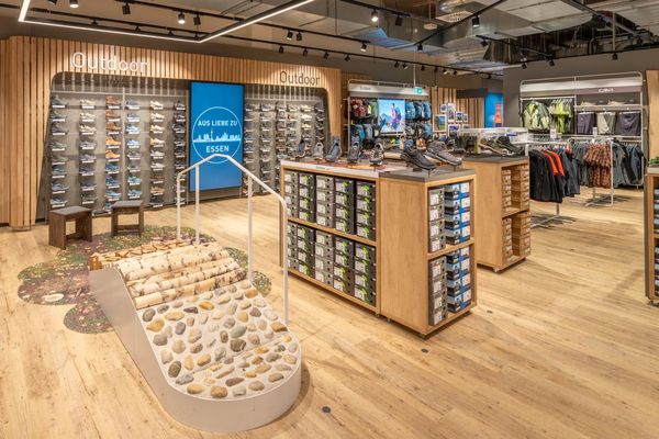 Blick in die neue Filiale