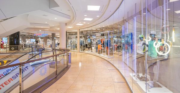 Die Filiale befindet sich im 1. OG