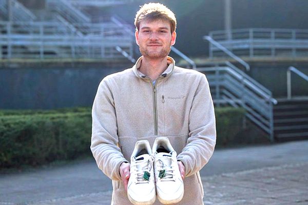 Entwickler und Tester: Moritz Kampe, Maschinenbau-Student der Hochschule Osnabrück. (Foto: Hochschule Osnabrück)