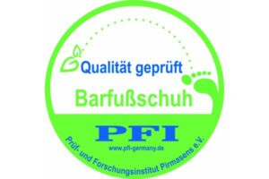 Das neue Barfußschuh-Label des PFI