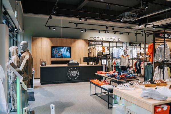Blick in den neuen Store