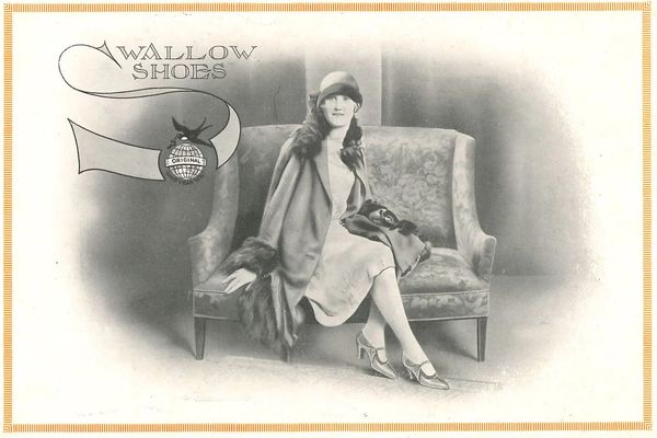 Swallow-Motiv aus den 1920er Jahren