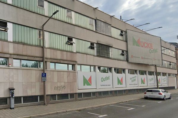 Das Muecke-Outlet in Fürth wird verlegt.