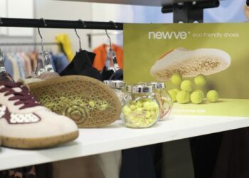 Auch Schuhe zählten zum Angebot auf der Innatex. (Foto: Anna-Lena Günther)