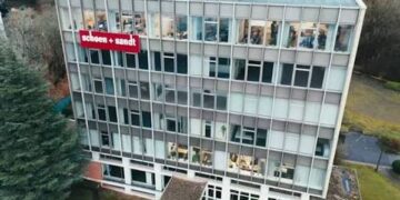 Die bisherige Firmenzentrale von Schoen+Sandt in Pirmasens
