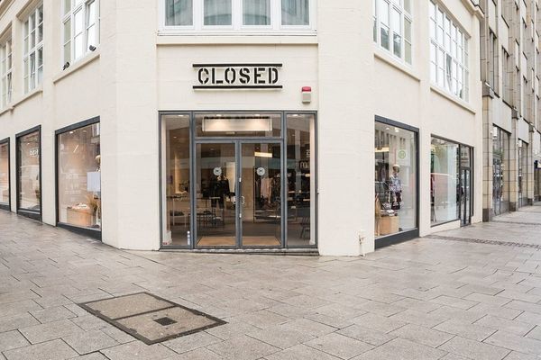 Closed Store in Hamburg