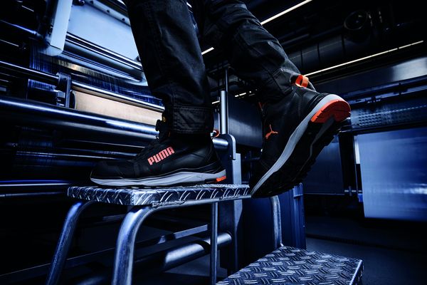 Der „Kanyon Mid Disc“ von Puma Safety im Einsatz