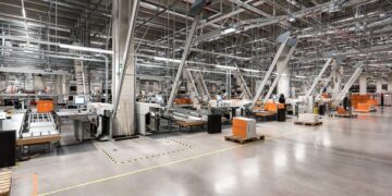 Zalando logistics center in Lahr