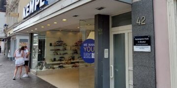 Kempe Schuhe in der der Trierer Siemeonstraße