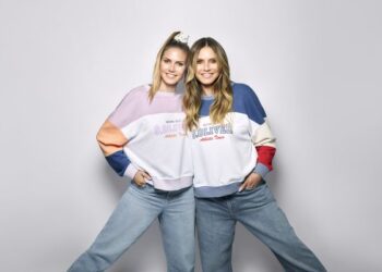 Heidi Klum trifft ihr jüngeres Ich.