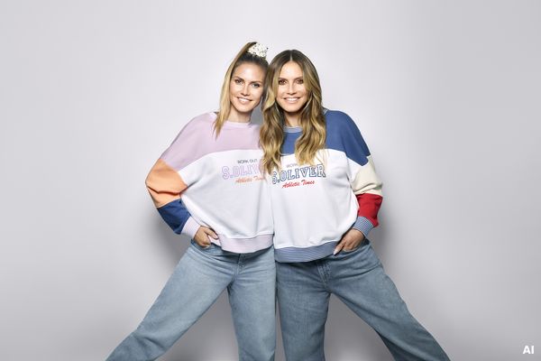 Heidi Klum trifft ihr jüngeres Ich.