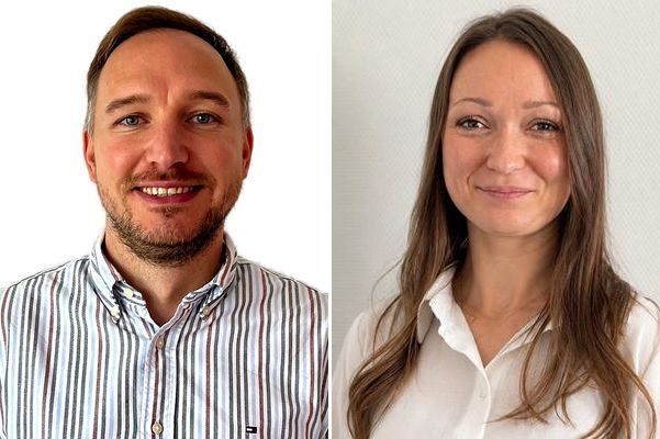 Kevin Köllner und Stefanie Erley
