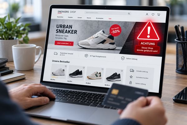 Die Zahl der Fake-Shops steigt. (Foto: KI)