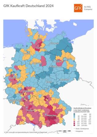 Kaufkraft Der Deutschen Steigt 2024 Auf 27.848 Euro - Shoez