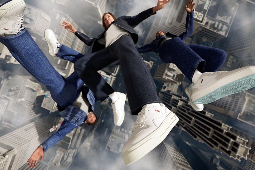 Image from a Levi's Footwear campaign