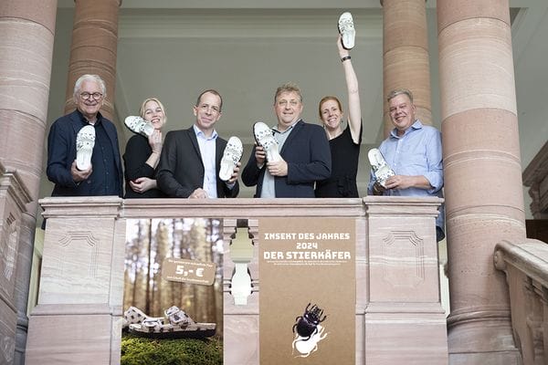 Michael Zoller, Judith Jördens, Prof. Dr. Andreas Mulch, Thomas Bauerfeind, Sabine Wilke und Sven Hatje (von links)
