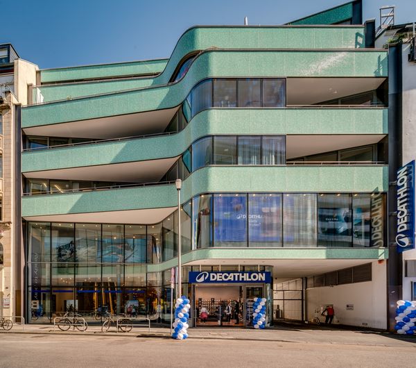 Die neue Decathlon-Filiale in der Frankfurter Innenstadt