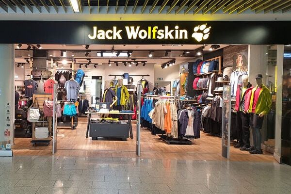 Jack Wolfskin-Store am Frankfurter Flughafen