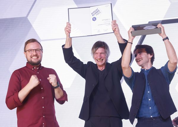 Die Geschäftsführer Tobias Denda, Oliver Scheib und Sebastian Griech (von links)