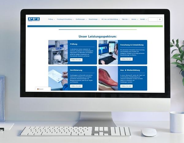 Die neue PFI-Website
