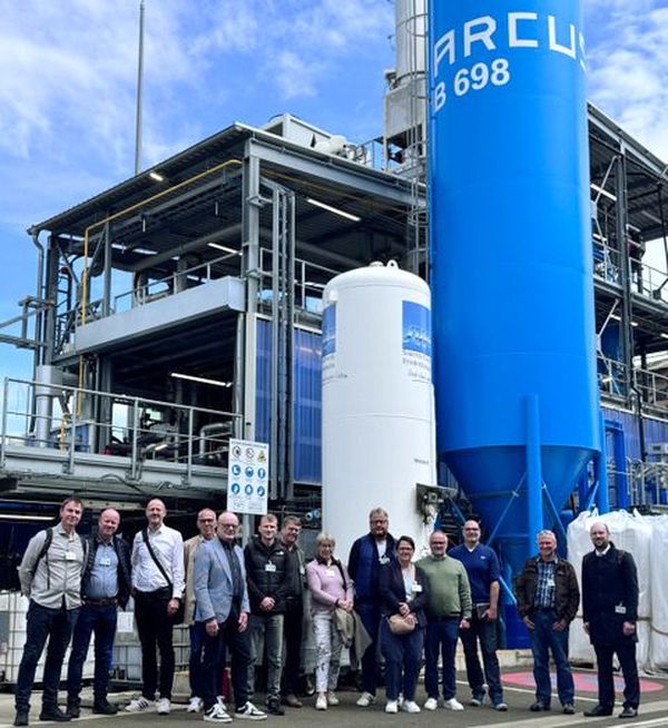 Pyrolyseanlage der Firma Arcus