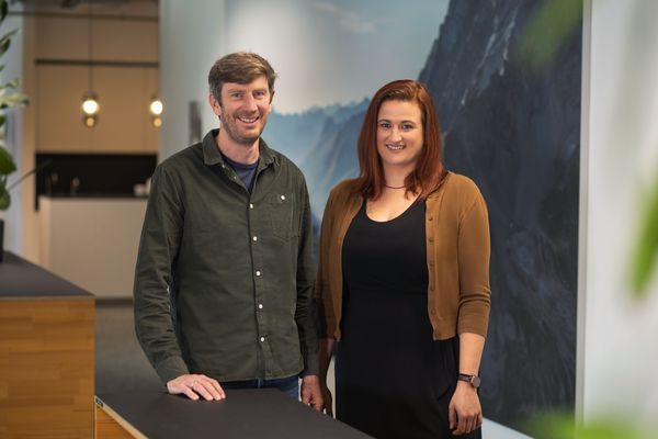 Martin Stolzenberger und Teresa Schuster